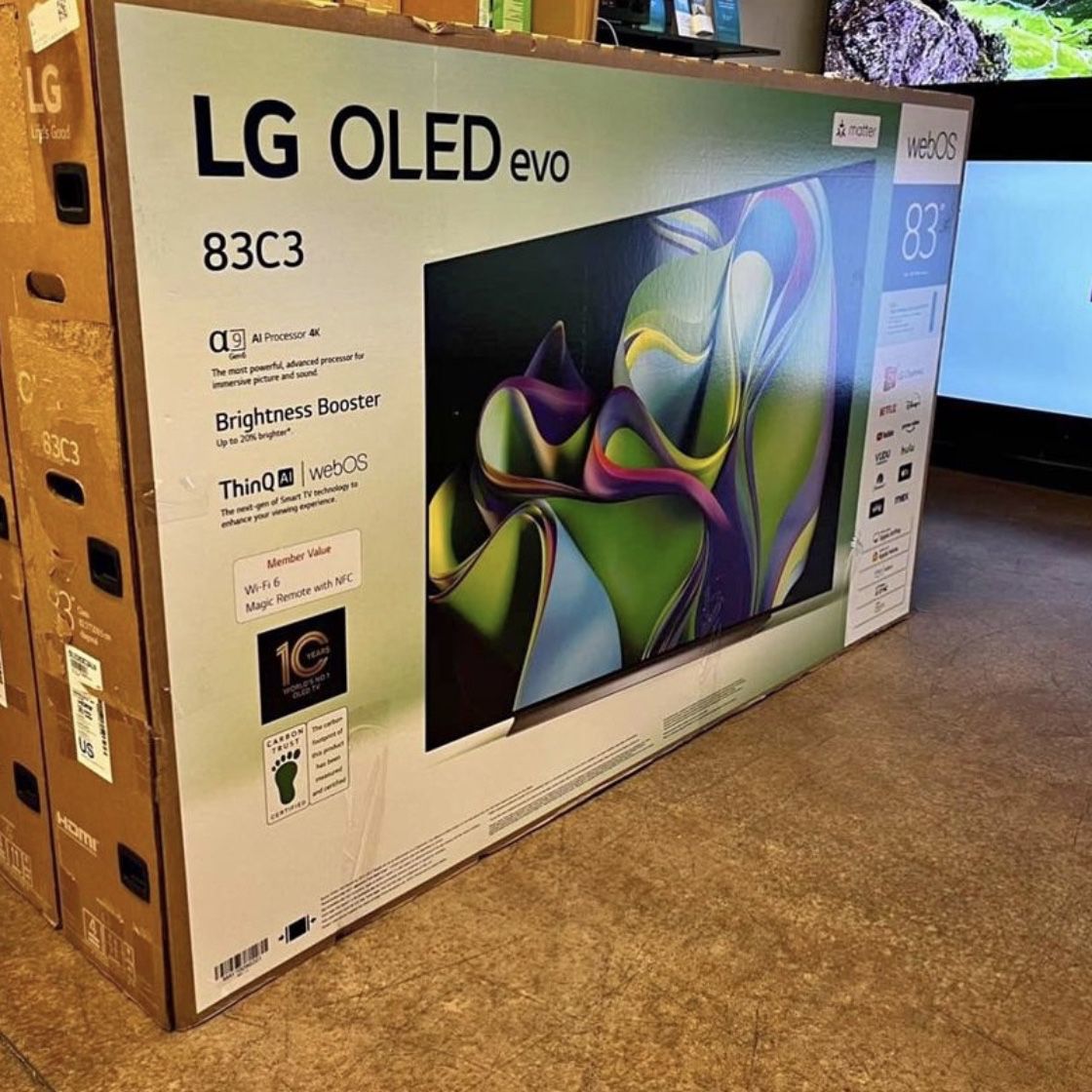 83” LG Smart 4K Oled Hdr Tv 