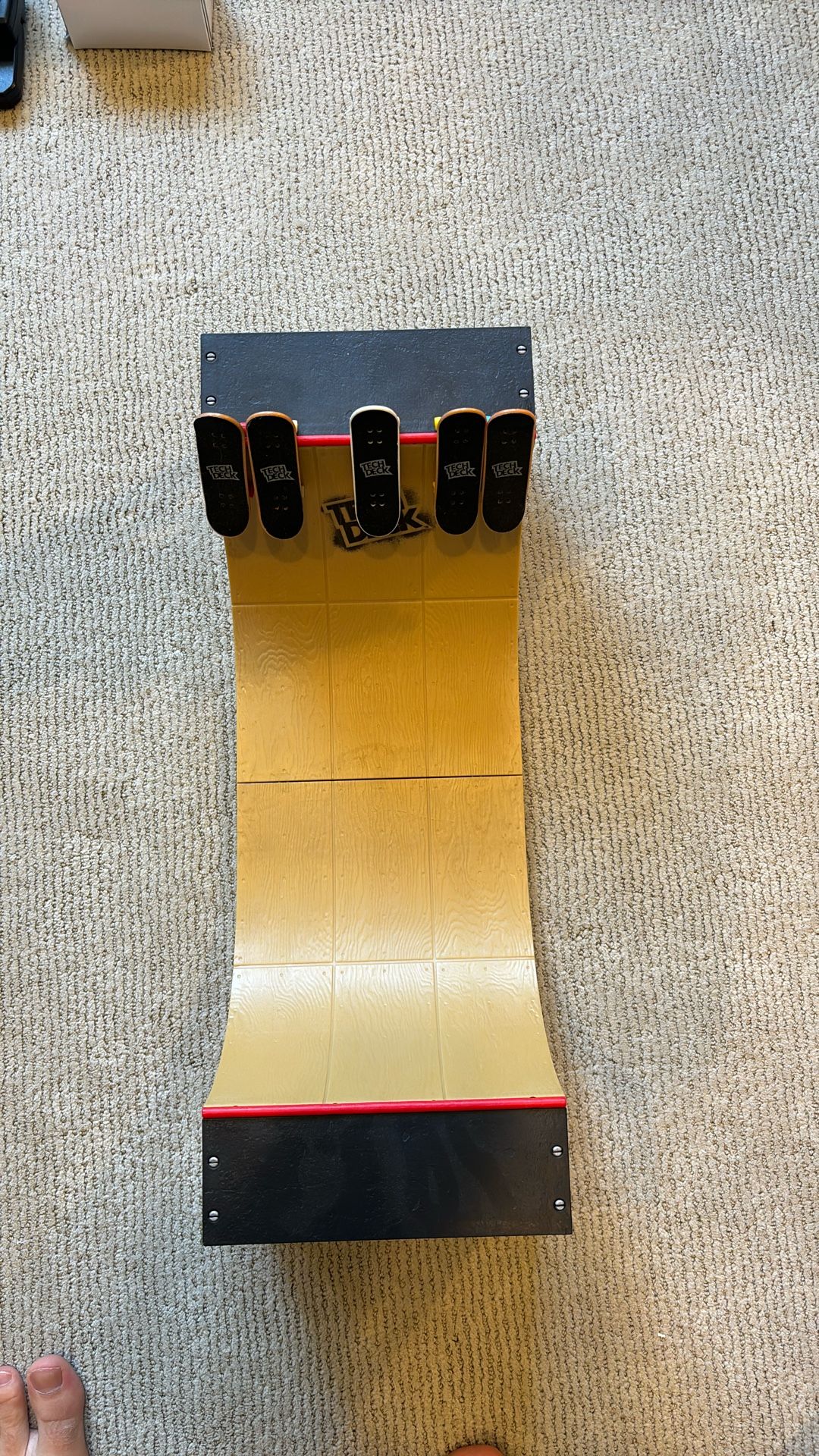 Tech Deck Half Pipe and Skate Boards