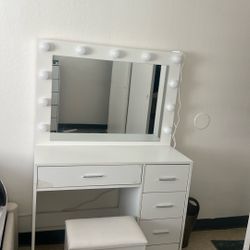White Vanity