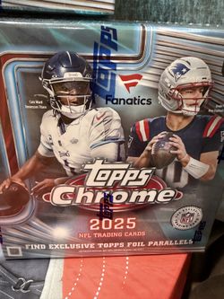 Topps Chrome Football Mega Fanatics Exclusive