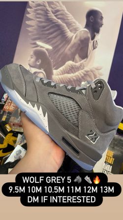 Jordan 5 Wolf Grey 12M