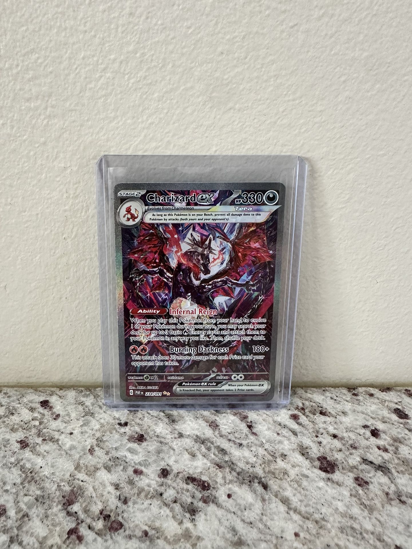 Pokemon Charizard EX Paldean Fates