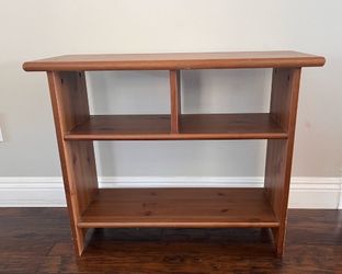 Solid wood book shelves