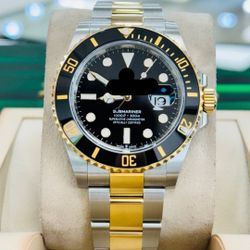 41MM Submariner Two Tone Luxury “R” Brand watch