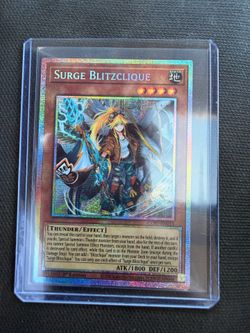 Yugioh - Surge Blitzclique (Starlight Rare) COR1-EN011 Chaos Origins