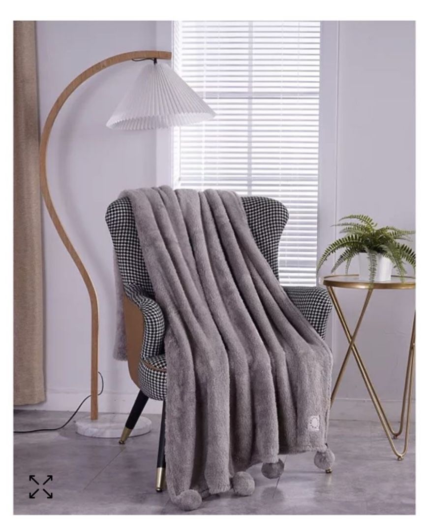 BCBGeneration Plush Throw Blanket