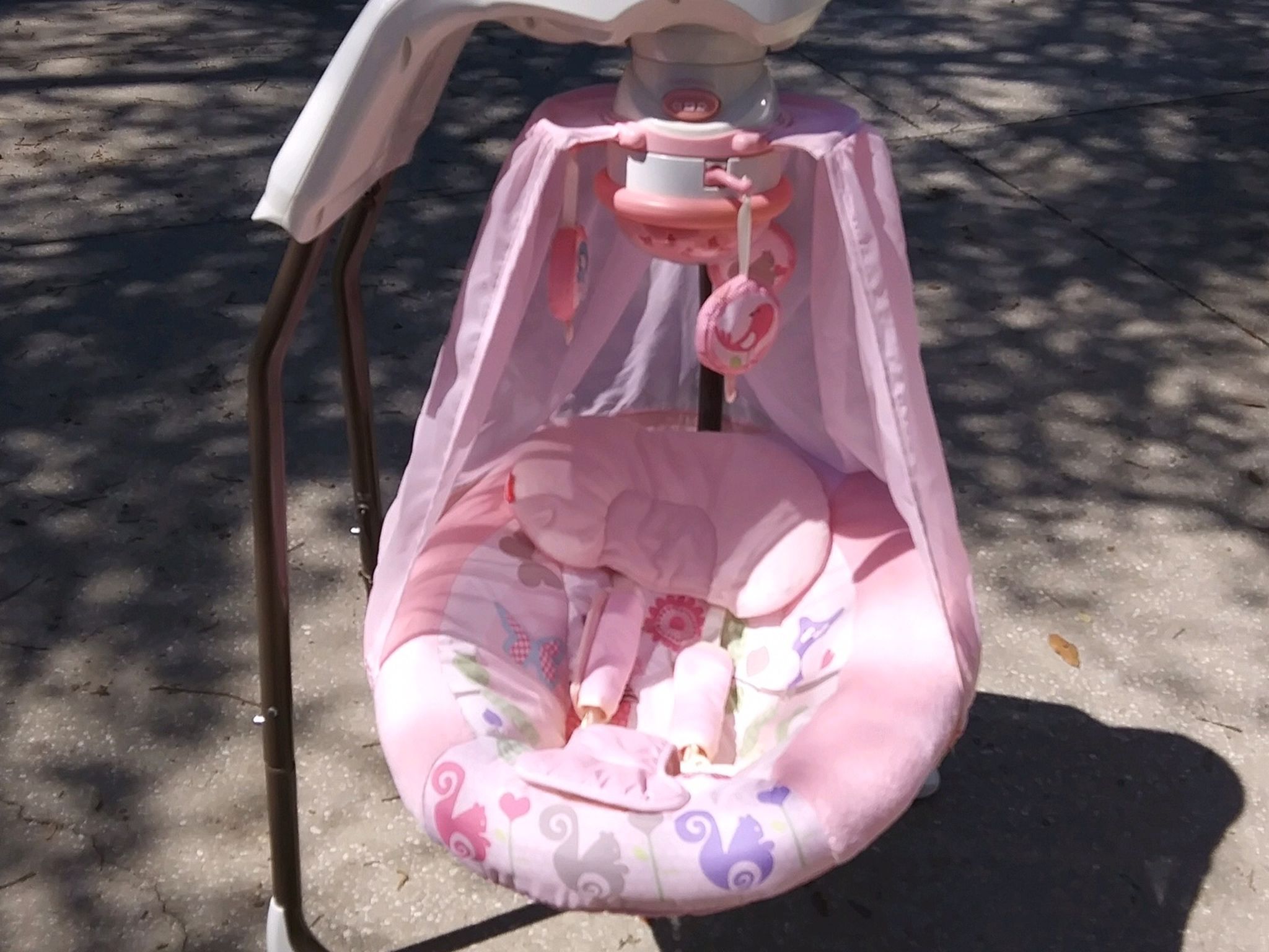 Baby Bassinet And Baby Swing By Fisher price