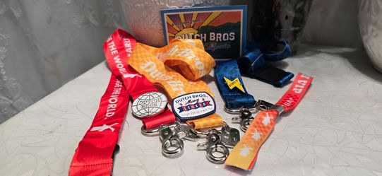 Dutchbros lanyards and cold sleeves