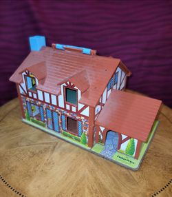 Vintage fisher price house
