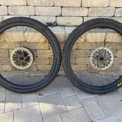 29 inch front and rear carbon wheel
