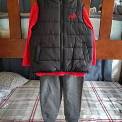3 Piece Puma's Outfit Size 24 Months Old Baby