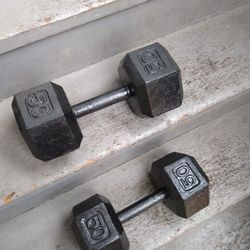 100 Lb Dumbbells