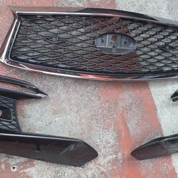 Gril Delnatero Y Cover D La Luz D Niebla D EL Infiniti Q50 RED Sport