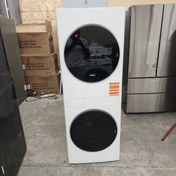 New Whirlpool Front Loader 24" Stackable