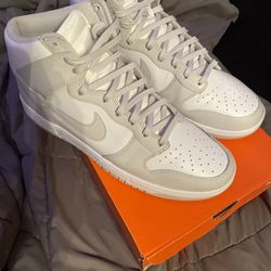 Nike Dunk High Vast Grey Sz 12