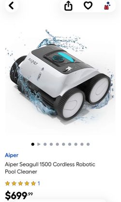 Wireless Pool Vacuum Aiper Seagull 1500