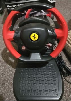 Thrustmaster ;FERRARI 458 Spider Racing  Wheel n Pedals