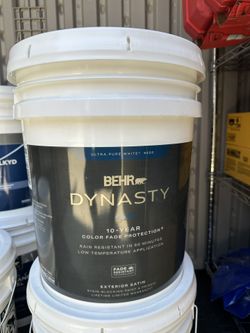 Behr Dynasty Ultra Pure White Satin Exterior