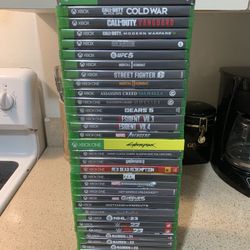 35 Xbox Games Sealed New Release games