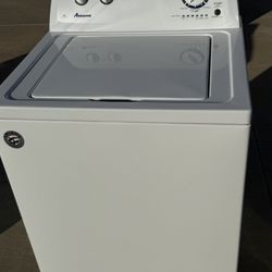 Amana Washer by whirlpool corporation in excellent working condition with warranty extra for delivery same day delivery and installation available