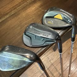 Cleveland Golf Wedge Set 52, 56, 60 Golf Clubs Adam’s Golf Wedge 