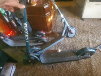 2 scooters  one great deal  no chargers sorry but both work great