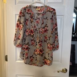 Woman Dress Shirt Size L