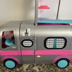 LOL Camper With  Other Assorted  Items. 