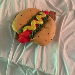 Small Dog Hot Dog Costume 