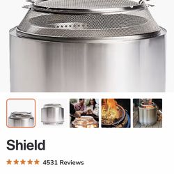 Yukon solo stove fire pit shield