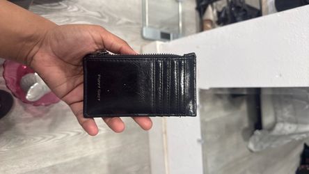 Poppy grey card holder/ wallet