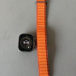 Excellent Condition apple watch ultra 1 49mm unlocked 100% Battery Capacity!