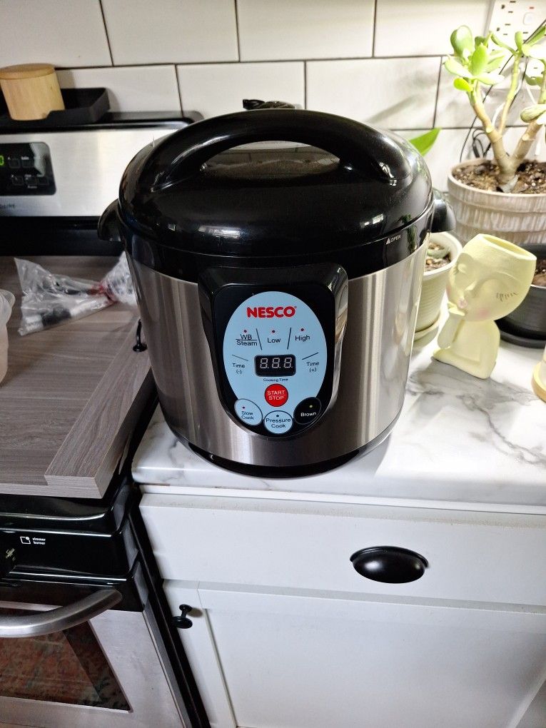 Nesco Pressure Cooker Steamer Slow Cooker