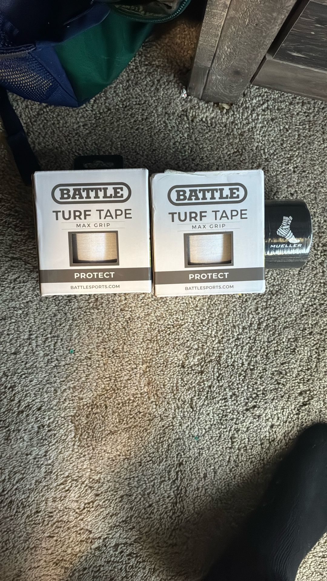 Battle Turf Tape And Mueller Turf Tape