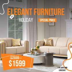 2 Pc Sofa And Loveseat 