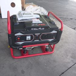 XtremepowerUS 4000 Watt Gas Generator Engine for Camping 4 Cycle Air-Cooled Gasoline OHV (EPA)