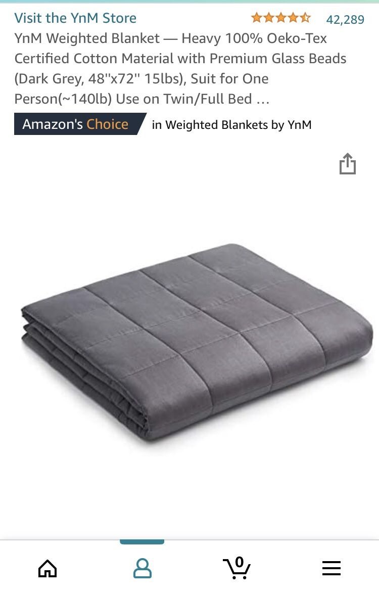 Weighted Blanket - 15lbs