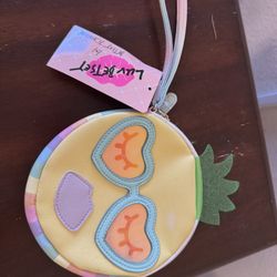 Betsey Johnson Pineapple Coin Purse