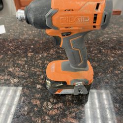 Ridgid Impact Drill 