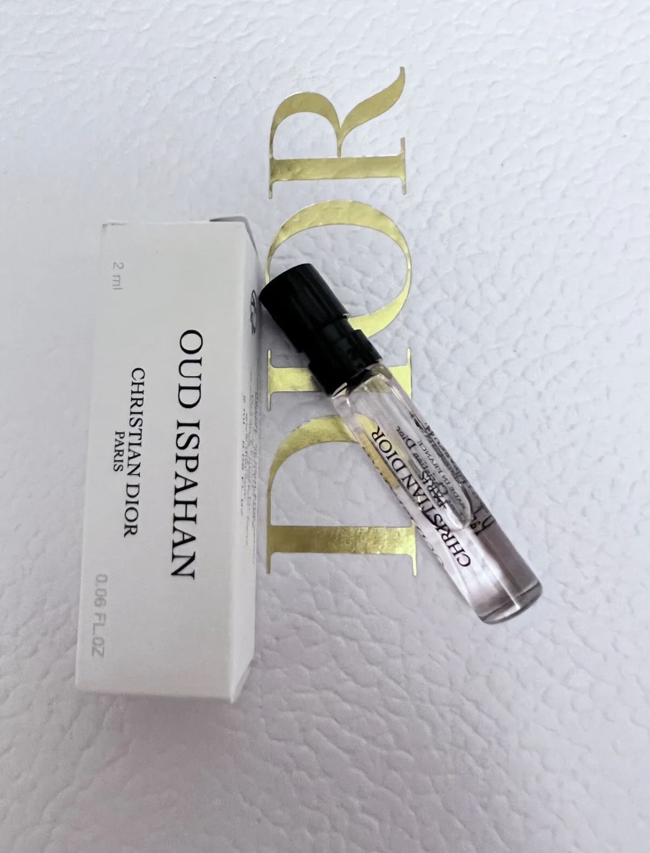 CHRISTIAN DIOR Oud Ispahan Eau de Parfum SAMPLE 2mL 0.06oz New In Box