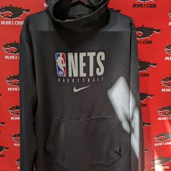XL Tall Nike Engineered Brooklyn Nets Hooded Sweatshirt 