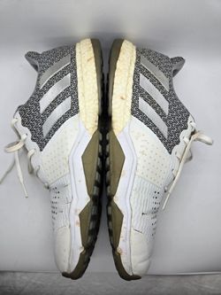 Adidas Adipower Sport Boost 3 Golf Shoes Men s 10.5 White Silver Spikeless for Sale in Arcadia CA OfferUp