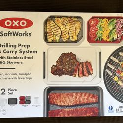 Grilling Prep And Carry System