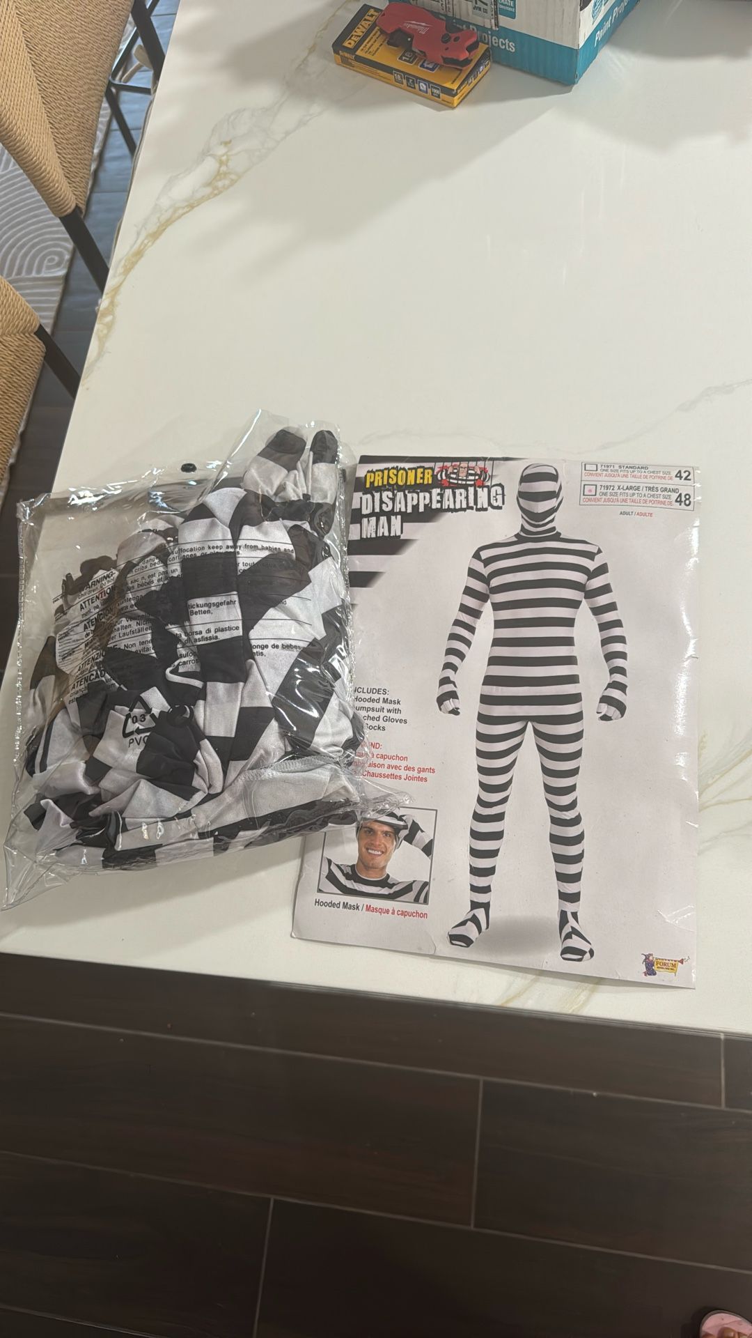 Prisoner Disappearing Man Halloween