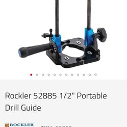 Rockler Portable Drill Guide. Never Used! $200+value