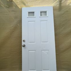 White Door  36x80