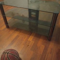 Glass TV Stand