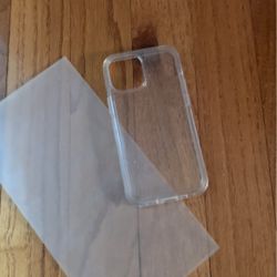 Brand New Clear With Sparkling Flecks iPhone 13 Case