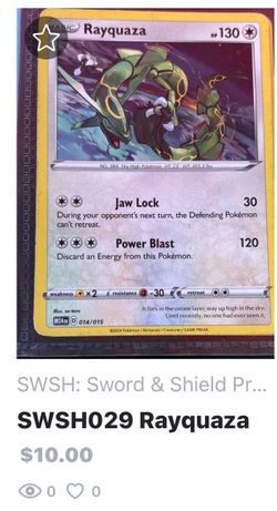 Rayguaza Pokémon card
