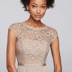 David Bridal Bridesmaids  Dress Black